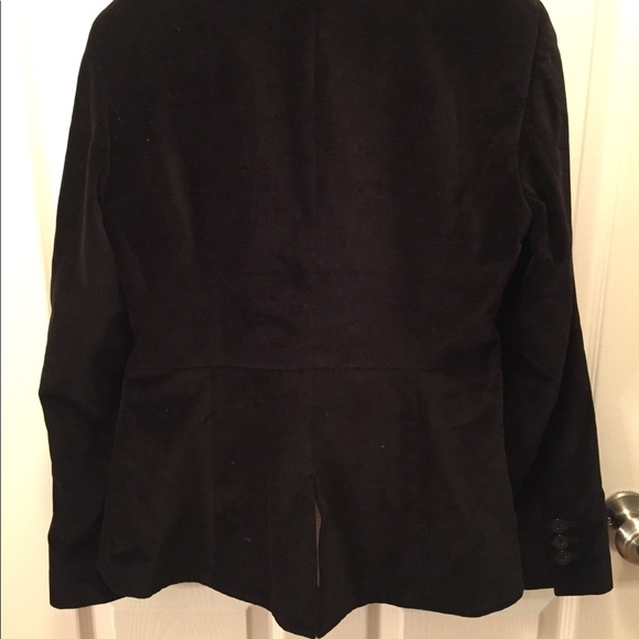 Banana Republic Velvet Blazer - Black - Picture 2 of 2